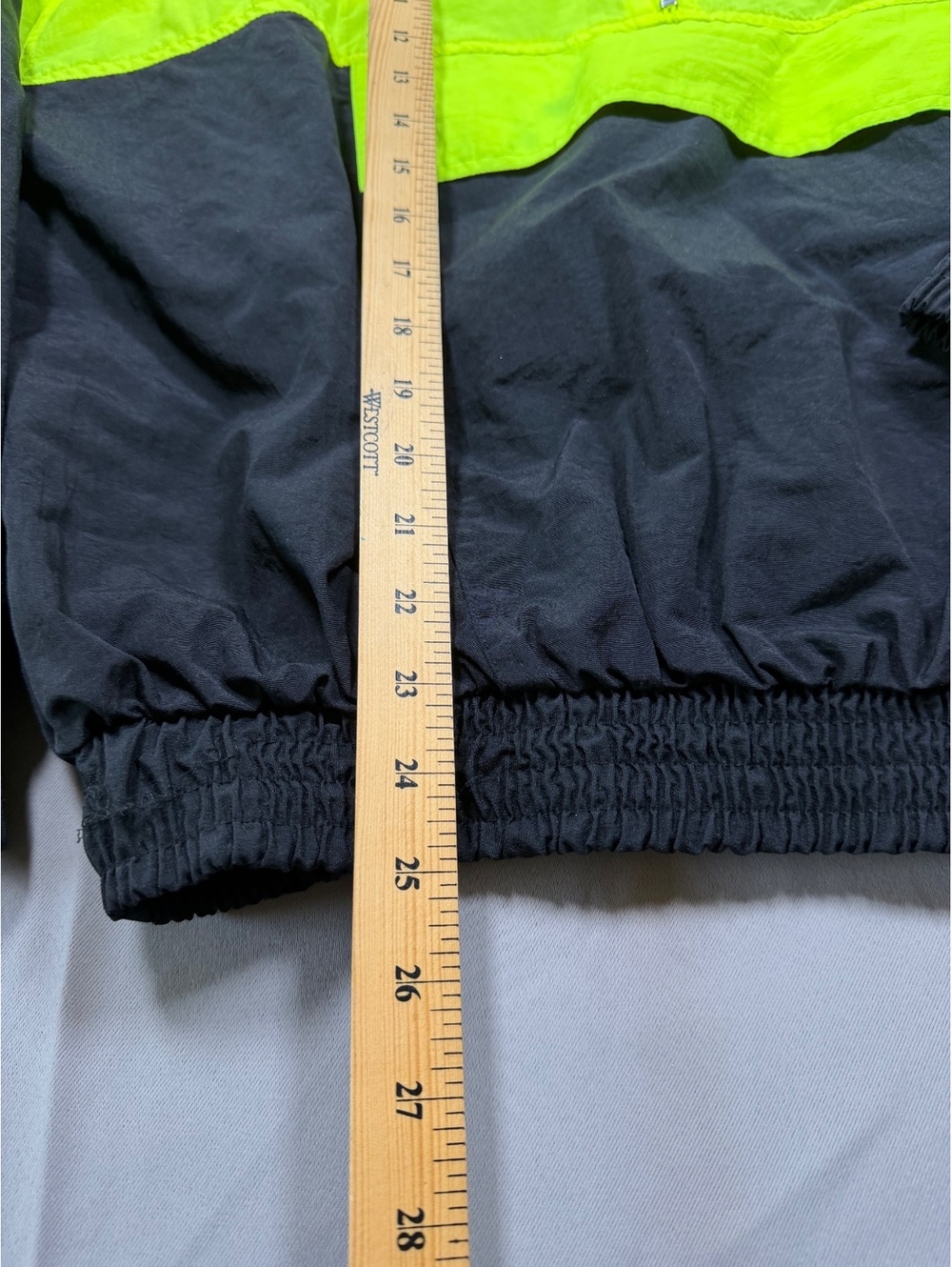 Vintage 90s Shore Club Neon Colorblock Windbreaker - Picture 2 of 8